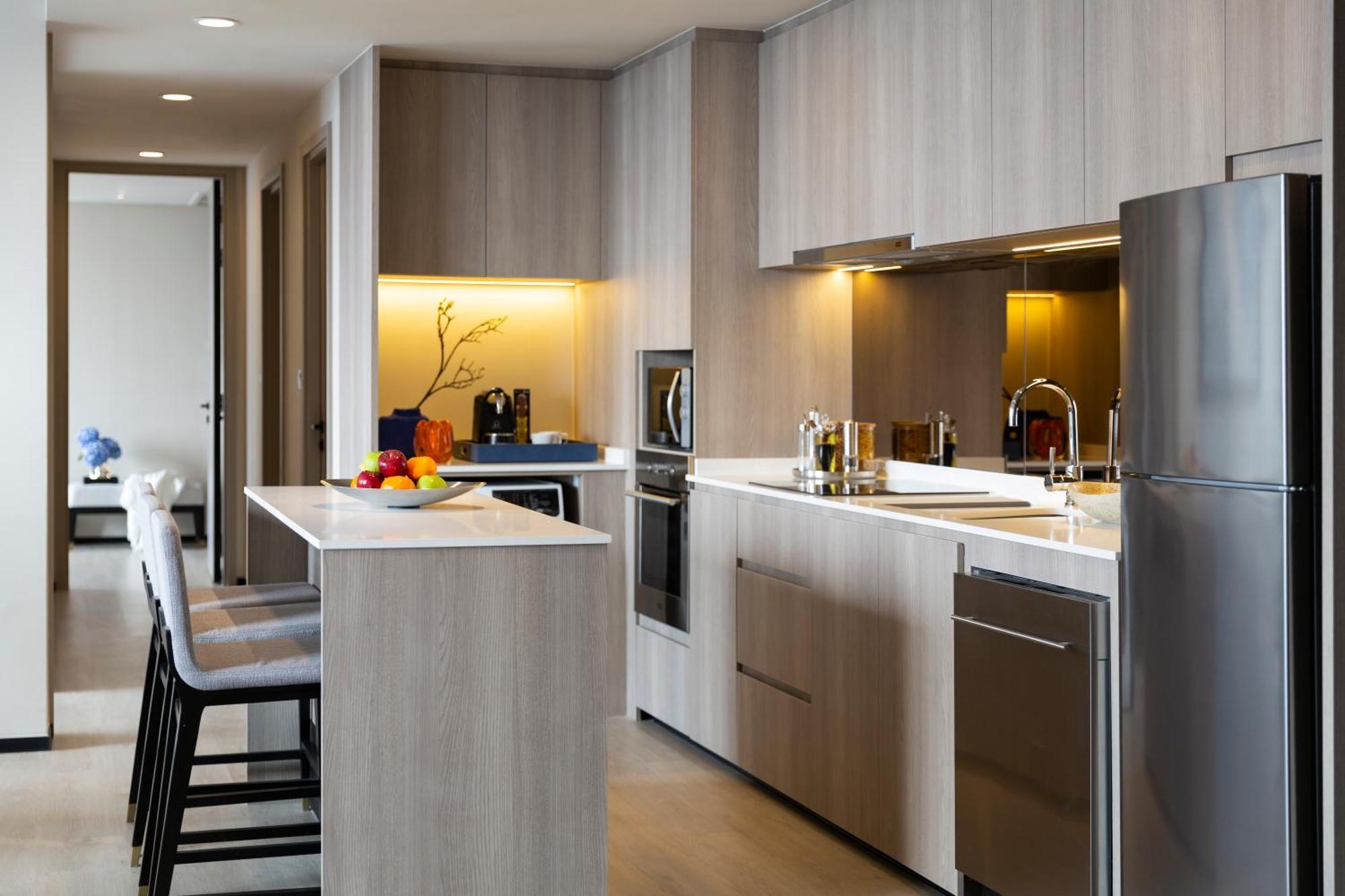 Ascott Thonglor Bangkok Hotel Eksteriør billede A kitchen in a condominium
