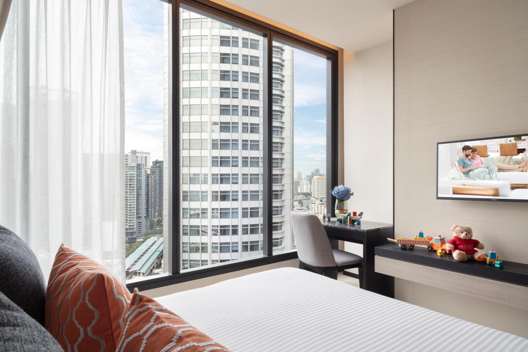 Ascott Thonglor Bangkok Hotel Eksteriør billede A bedroom at The Panorama