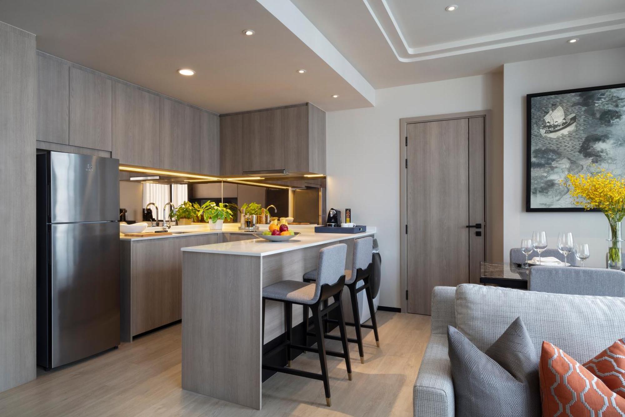 Ascott Thonglor Bangkok Hotel Eksteriør billede A kitchen in a condominium