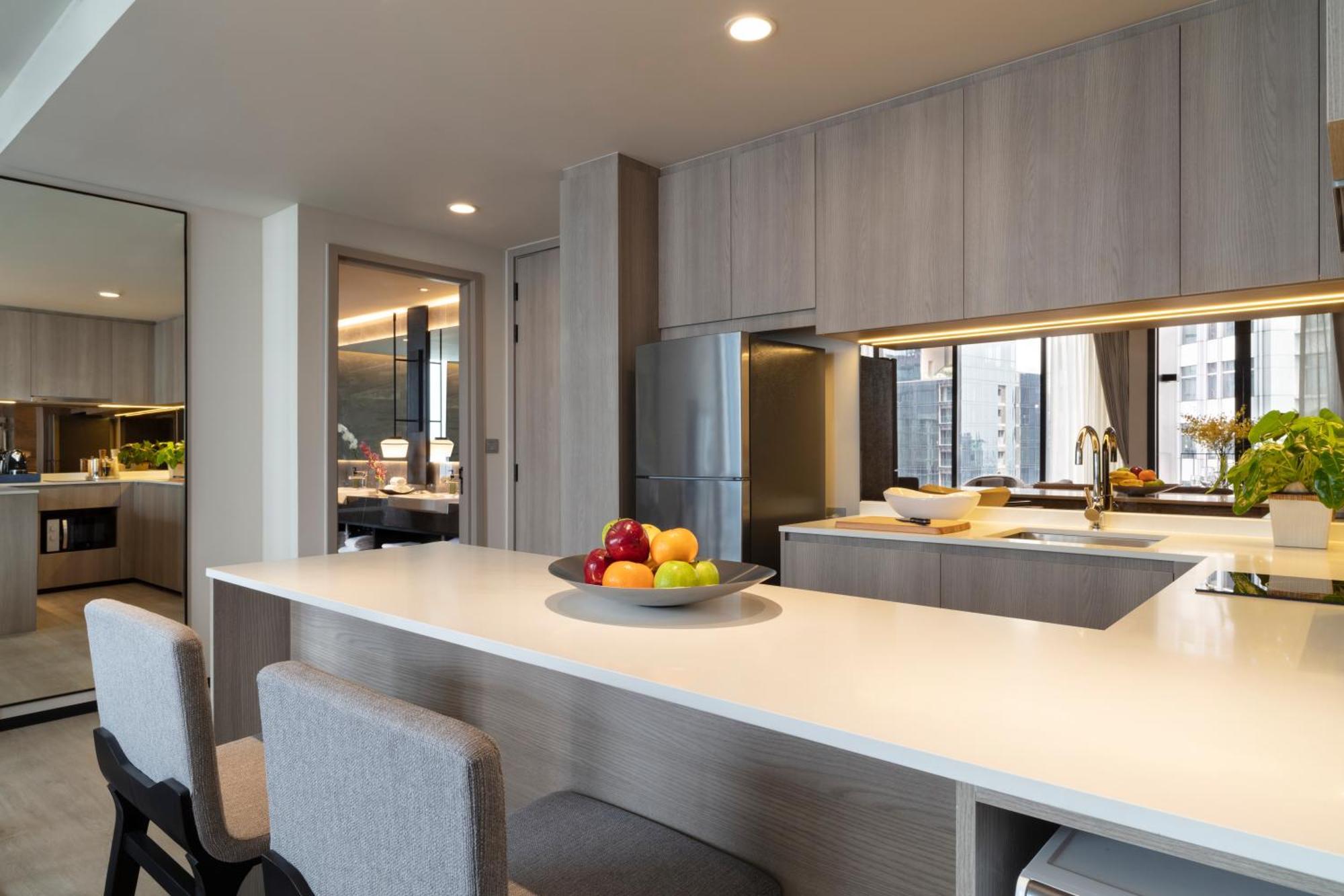 Ascott Thonglor Bangkok Hotel Eksteriør billede A kitchen in a condominium