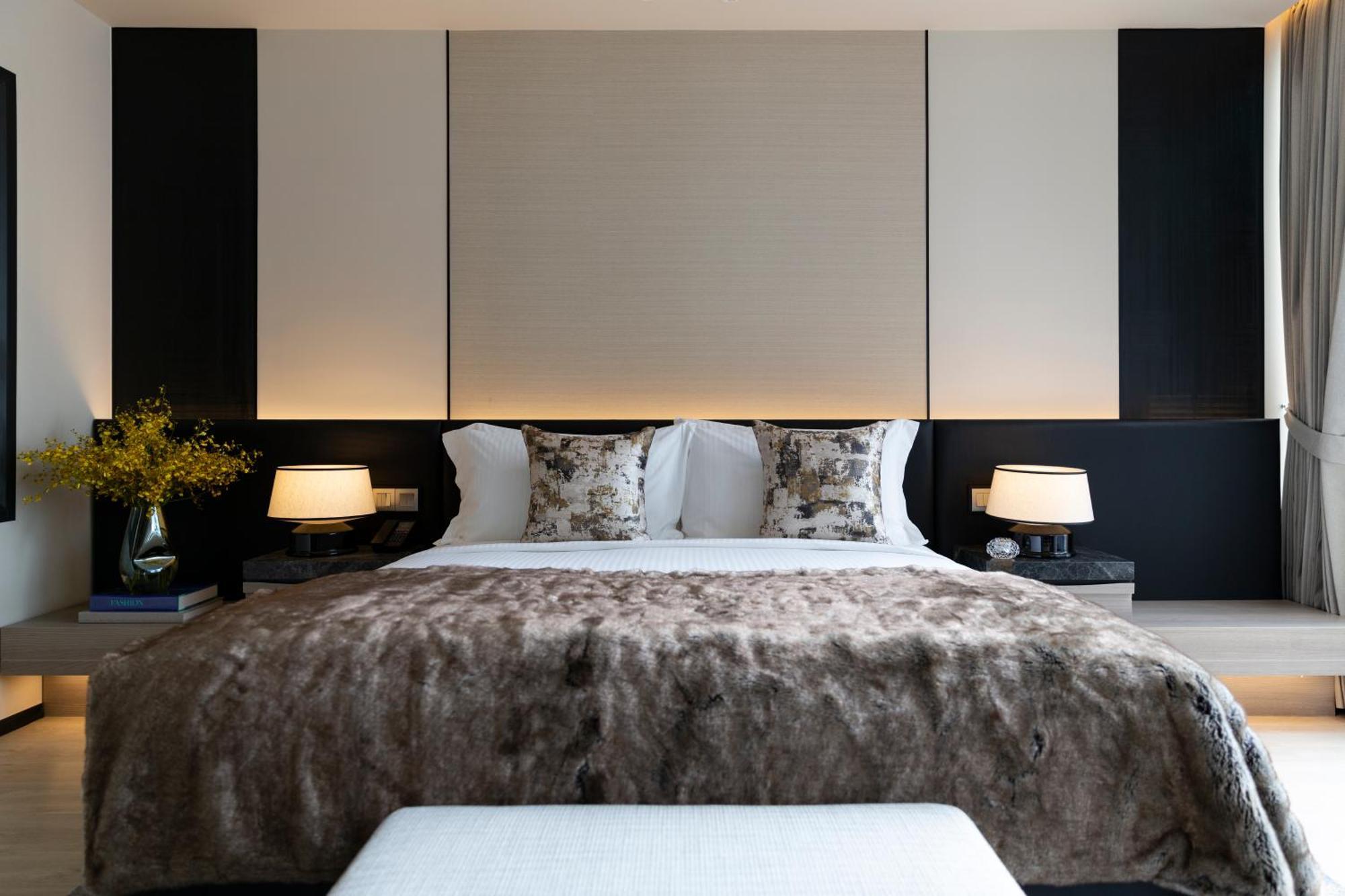 Ascott Thonglor Bangkok Hotel Eksteriør billede A bedroom at The Hari
